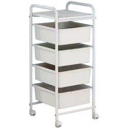 Etajera Tempo Kondela Sufik (White) Thumb