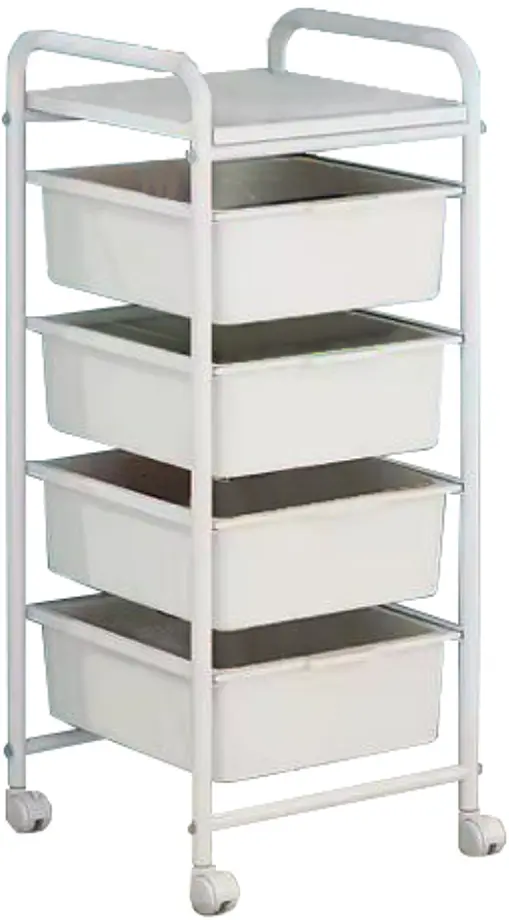 Etajera Tempo Kondela Sufik (White)