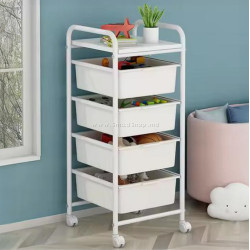 Etajera Tempo Kondela Sufik (White)