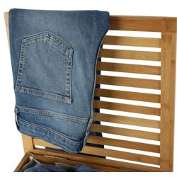 Cos pentru rufe Tempo Kondela Basket (Bamboo/Beige) Thumb