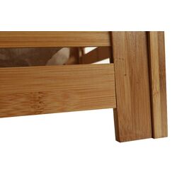 Cos pentru rufe Tempo Kondela Basket (Bamboo/Beige) Thumb