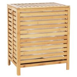Cos pentru rufe Tempo Kondela Menork (Natural/White)