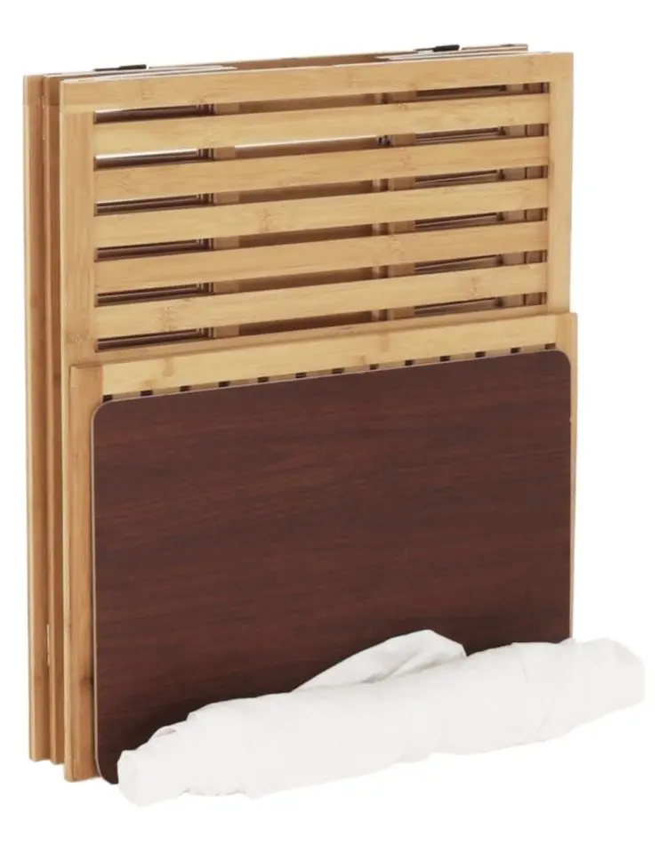 Cos pentru rufe Tempo Kondela Menork (Natural/White) - 4