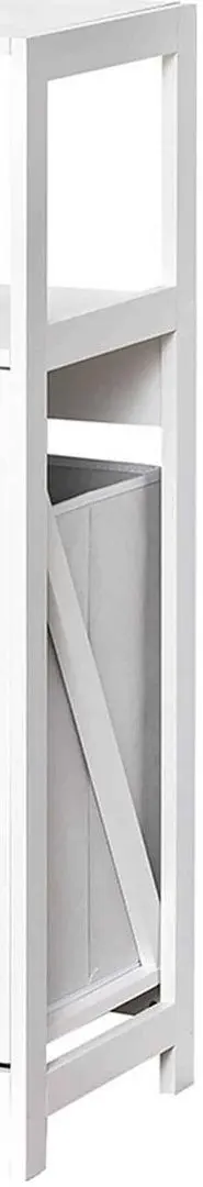 Этажерка с корзиной для белья Tendance Miami 36x33x98cm (White) - 2