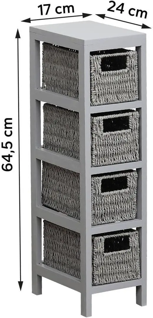 Комод Tendance 17x24x64.5 (Grey) - 2