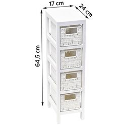Комод Tendance 17x24x64.5 (White) Thumb