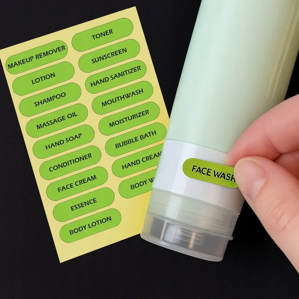 Geanta cosmetica de calatorie Trizand 25760 (Black/Transparent)