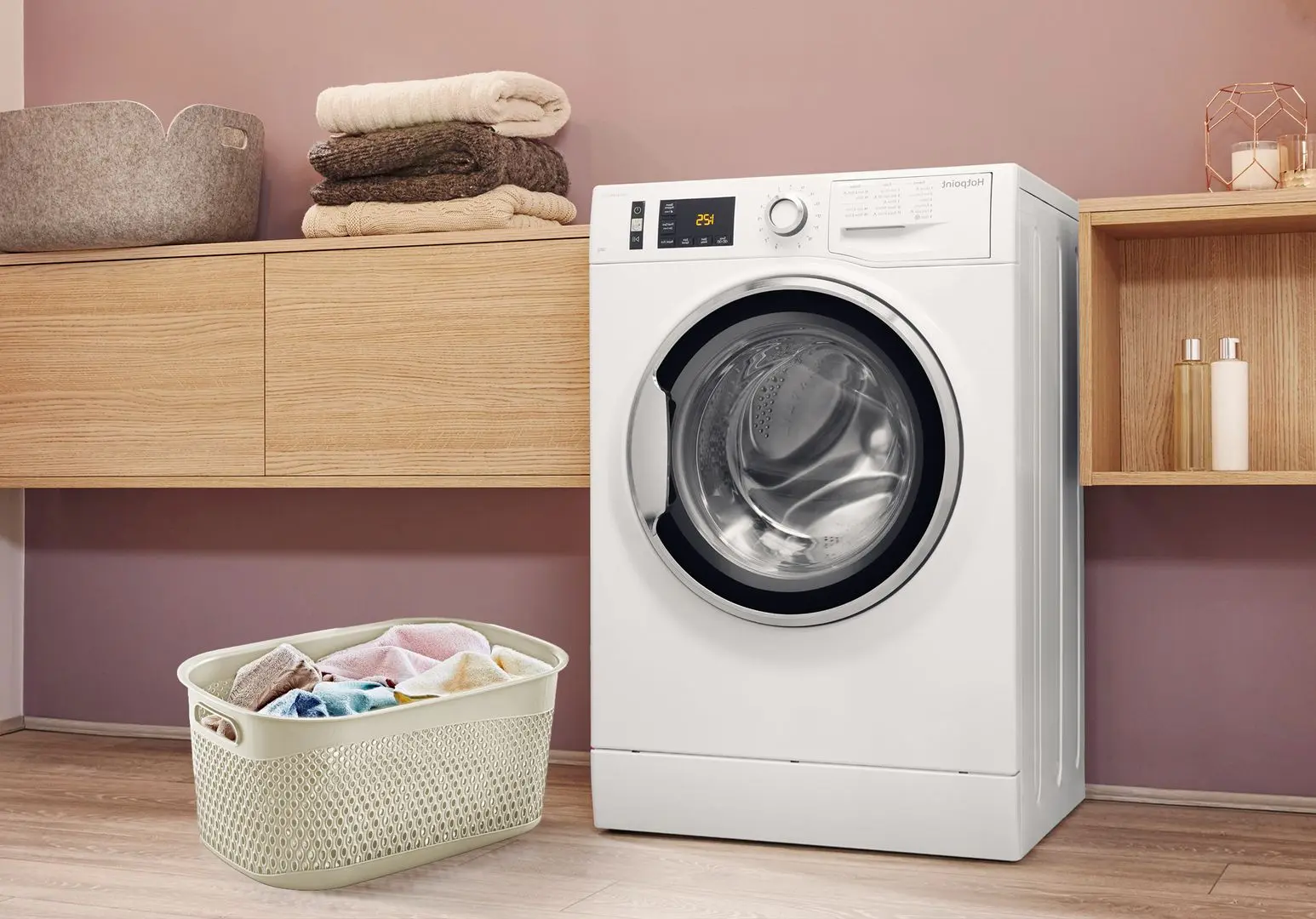 Корзина для белья Turan Katre TRN-170 (Latte)