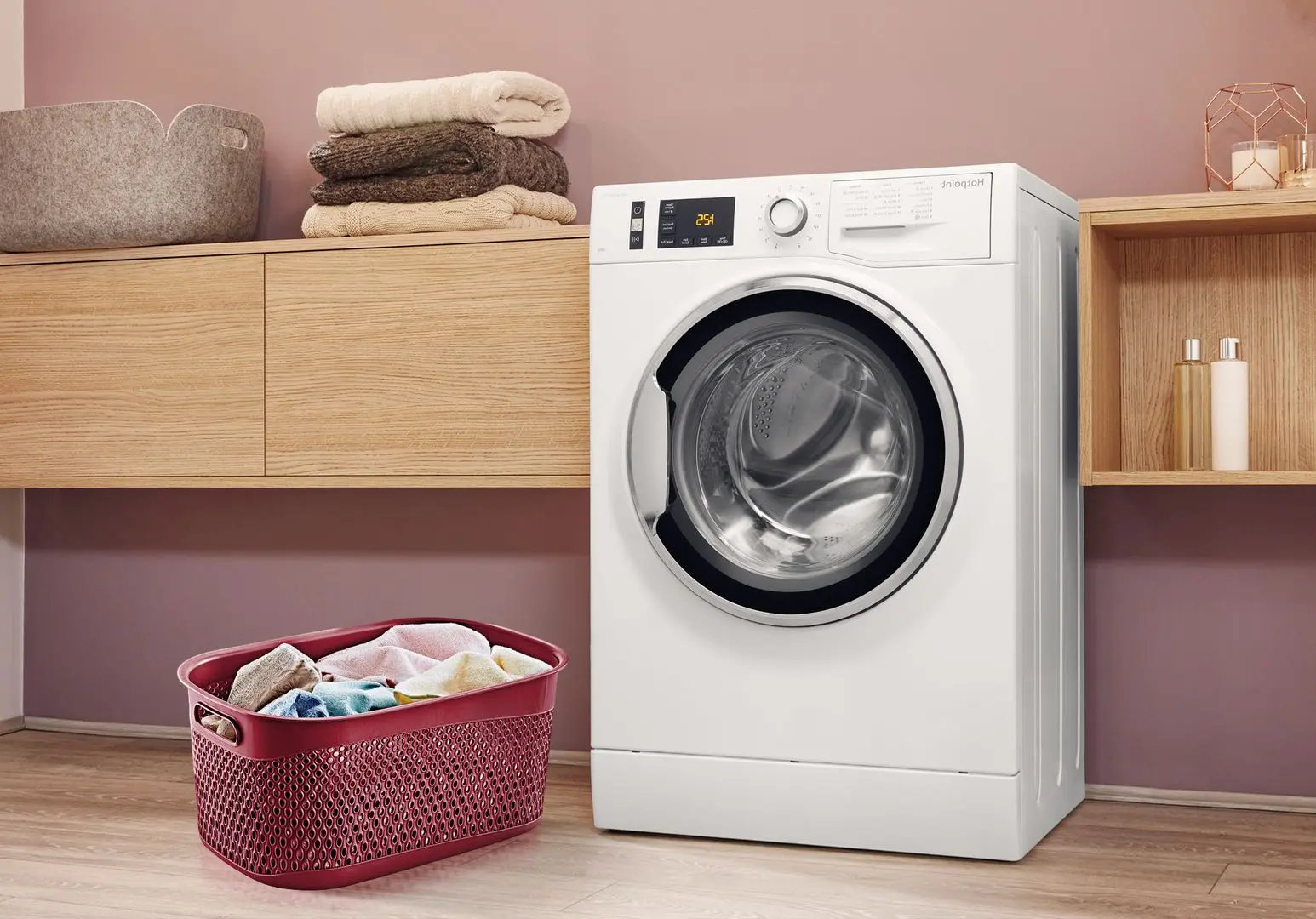 Cos pentru rufe Turan Katre TRN-170 (Red)