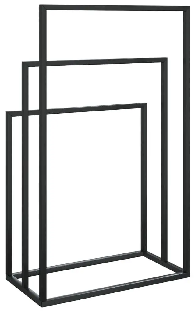 Держатель для полотенец VidaXL 343090 (Black)