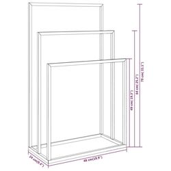 Держатель для полотенец VidaXL 343090 (Black) Thumb