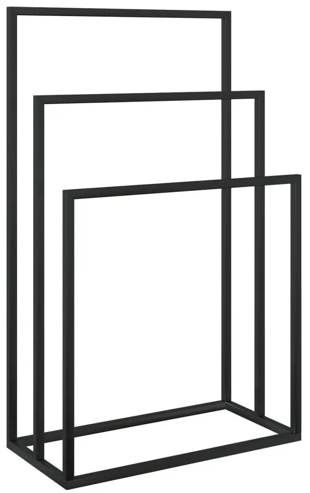 Держатель для полотенец VidaXL 343090 (Black)