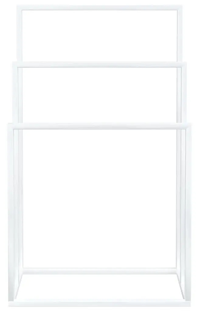 Suport pentru prosoape VidaXL 343091 (White)