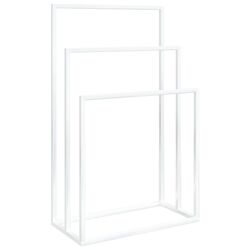 Suport pentru prosoape VidaXL 343091 (White)