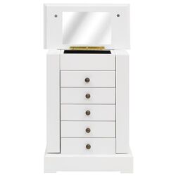 Organizator de bijuterii VidaXL 245753 (White) Thumb
