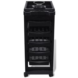 Тележка-органайзер VidaXL 110104 (Black) Thumb