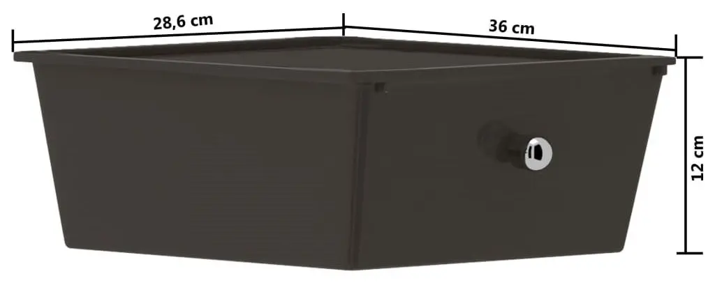 Carucior VidaXL 320398 (Black)