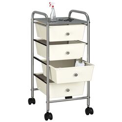 Тележка VidaXL 320399 (White) Thumb