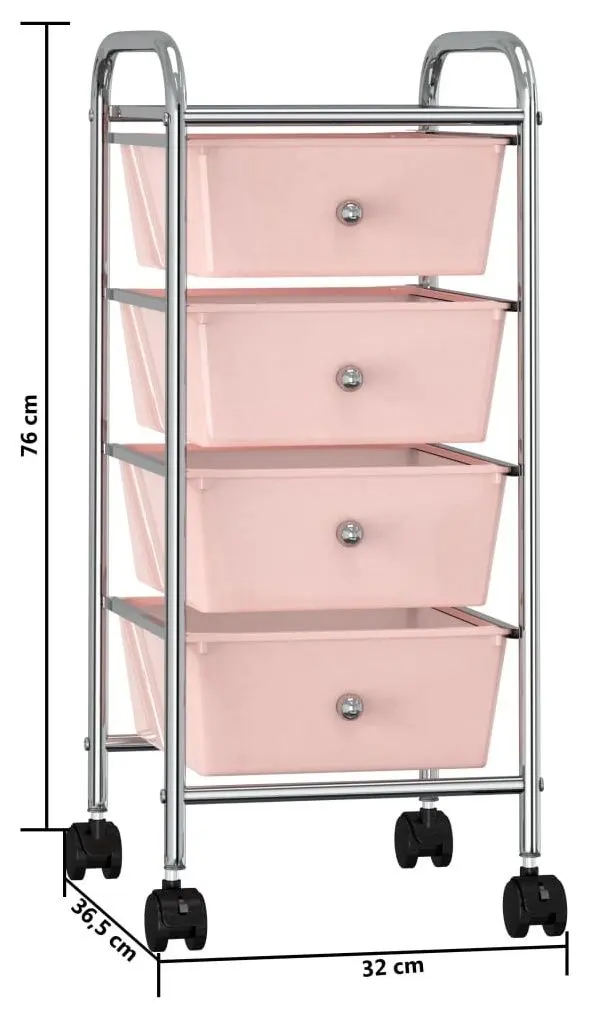 Carucior VidaXL 320400 (Pink)