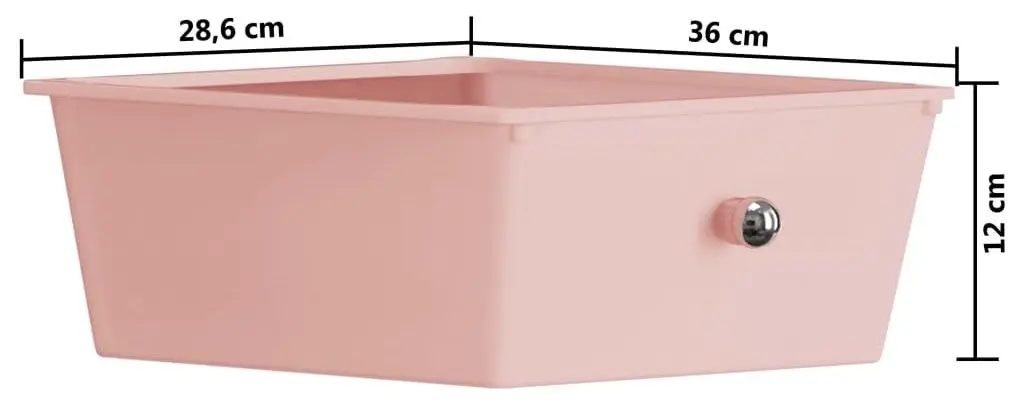 Carucior VidaXL 320400 (Pink)