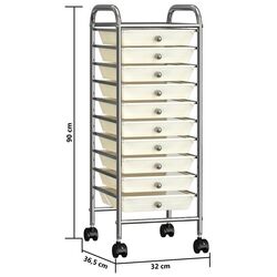 Carucior VidaXL 320403 (White) Thumb