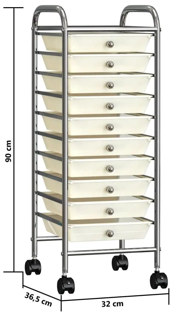 Carucior VidaXL 320403 (White)