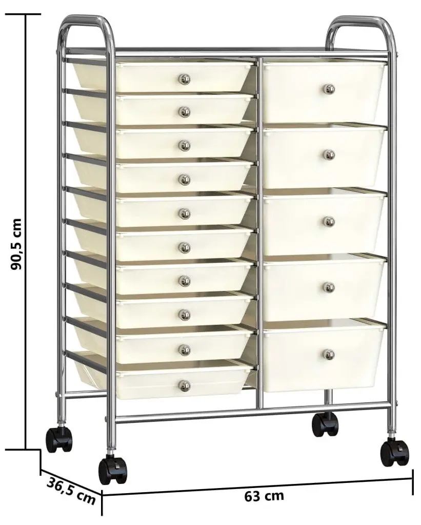 Carucior VidaXL 320408 (White)