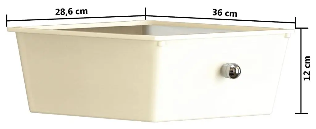 Carucior VidaXL 320408 (White)