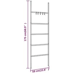 Cuier -scara VidaXL 343114 (Black) Thumb