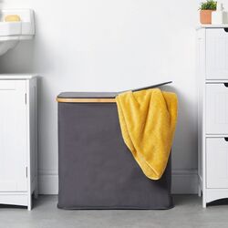 Корзина для белья VonHaus 3008143 (Grey) Thumb