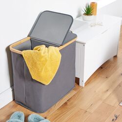 Корзина для белья VonHaus 3008143 (Grey) Thumb