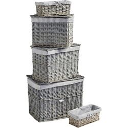 Набор корзин для хранения VonHaus 3000355 (Grey) Thumb