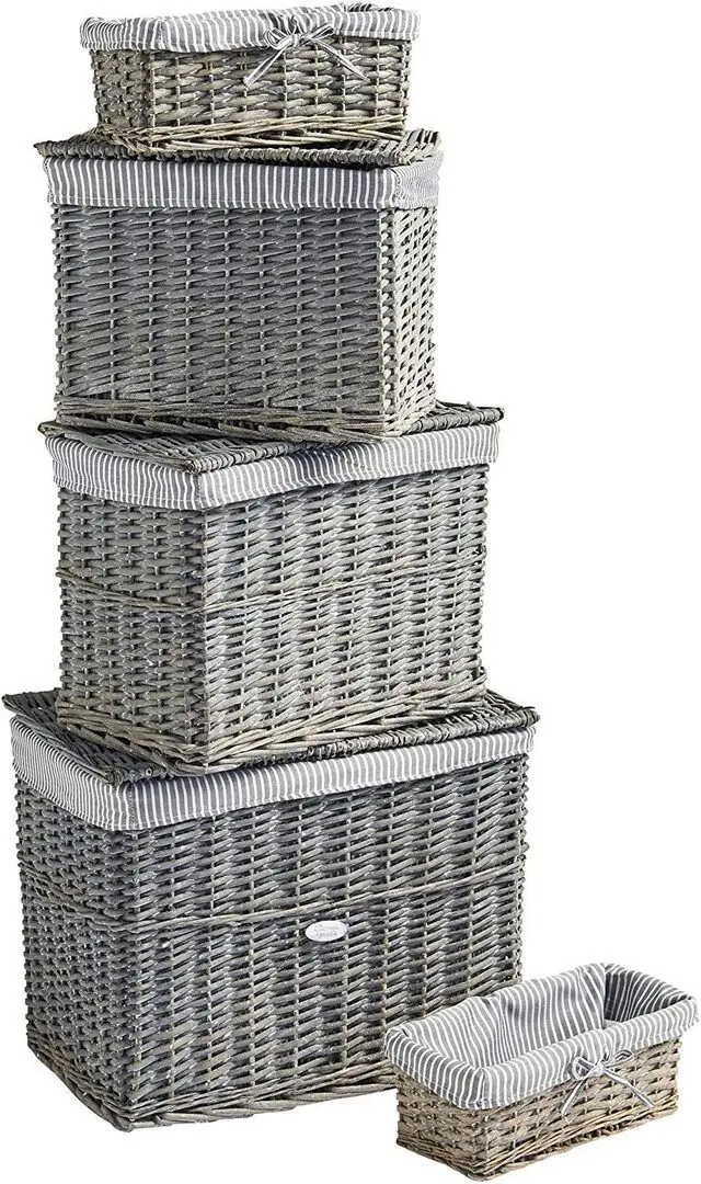 Набор корзин для хранения VonHaus 3000355 (Grey) - 2