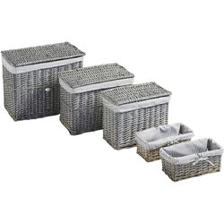 Набор корзин для хранения VonHaus 3000355 (Grey) Thumb