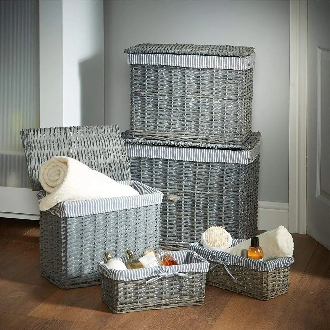 Набор корзин для хранения VonHaus 3000355 (Grey) - 6