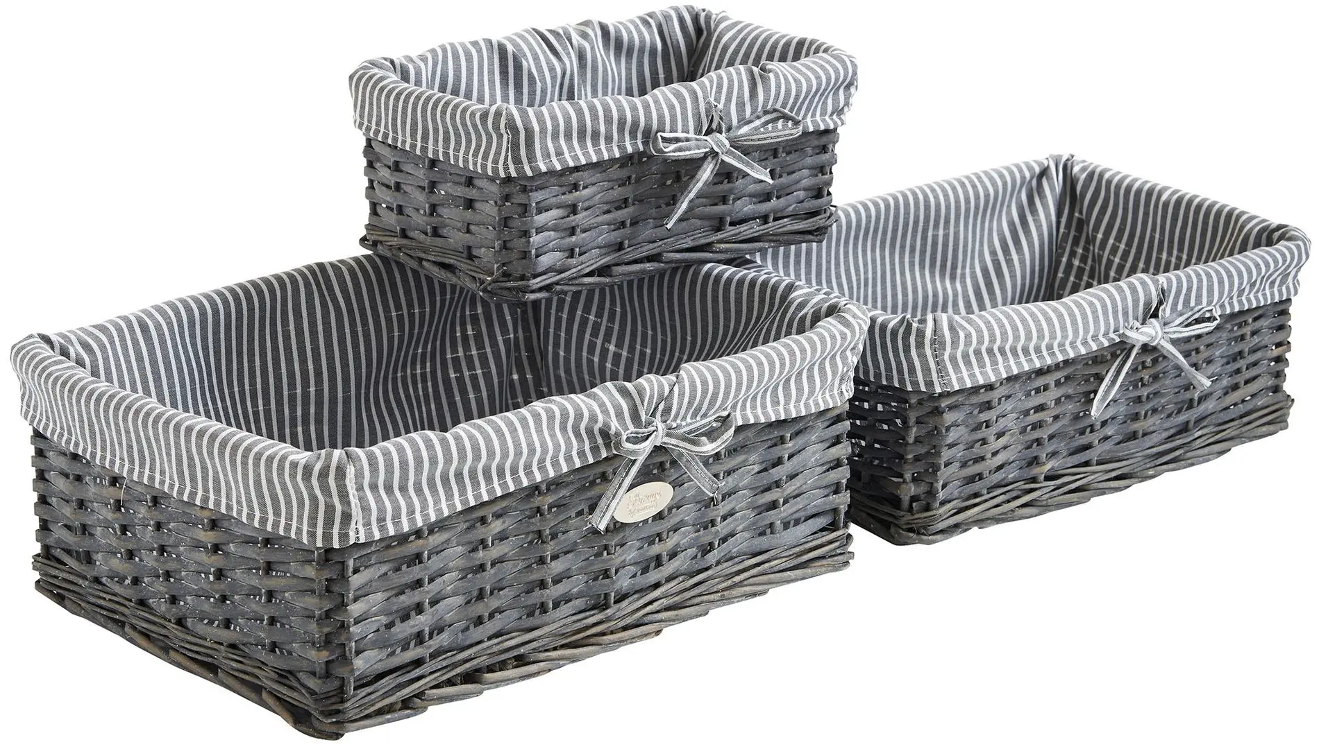 Набор корзин VonHaus 3008132 (Grey) - 5