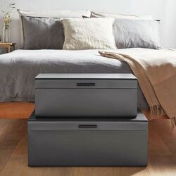 Набор ящиков для хранения VonHaus 4000215 (Dark Grey) Thumb