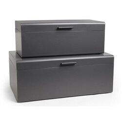 Набор ящиков для хранения VonHaus 4000215 (Dark Grey)