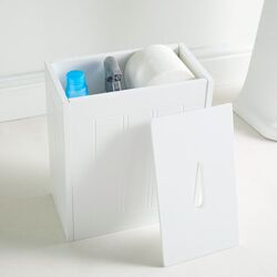 Ящик для хранения Vonhaus Colonial Slimline (White) Thumb