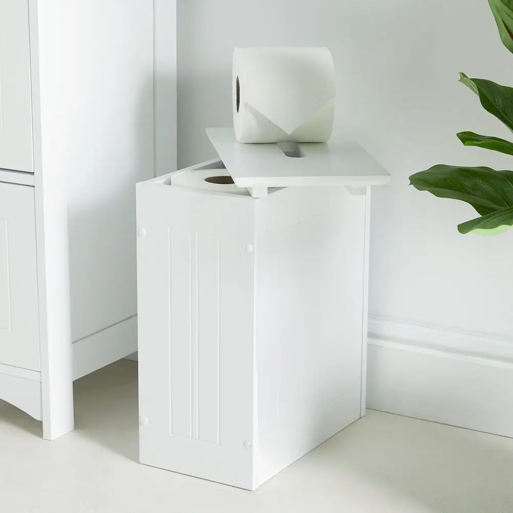 Ящик для хранения Vonhaus Colonial Slimline (White) - 4