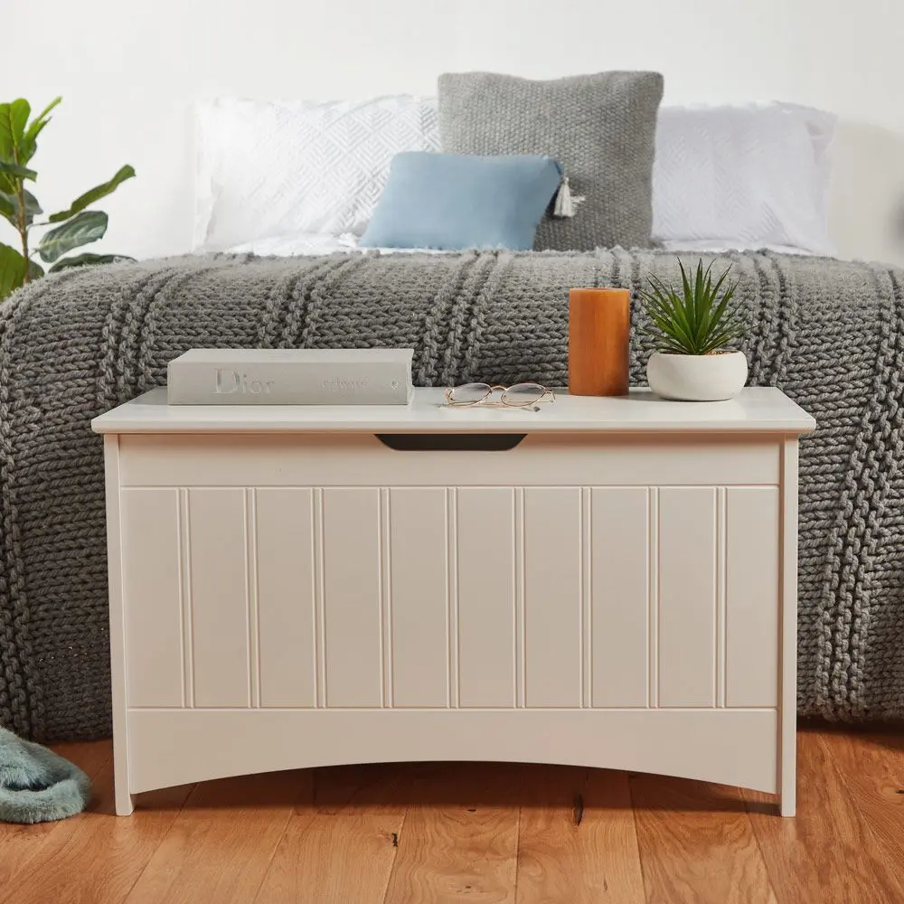 Ящик для хранения VonHaus Colonial (White)