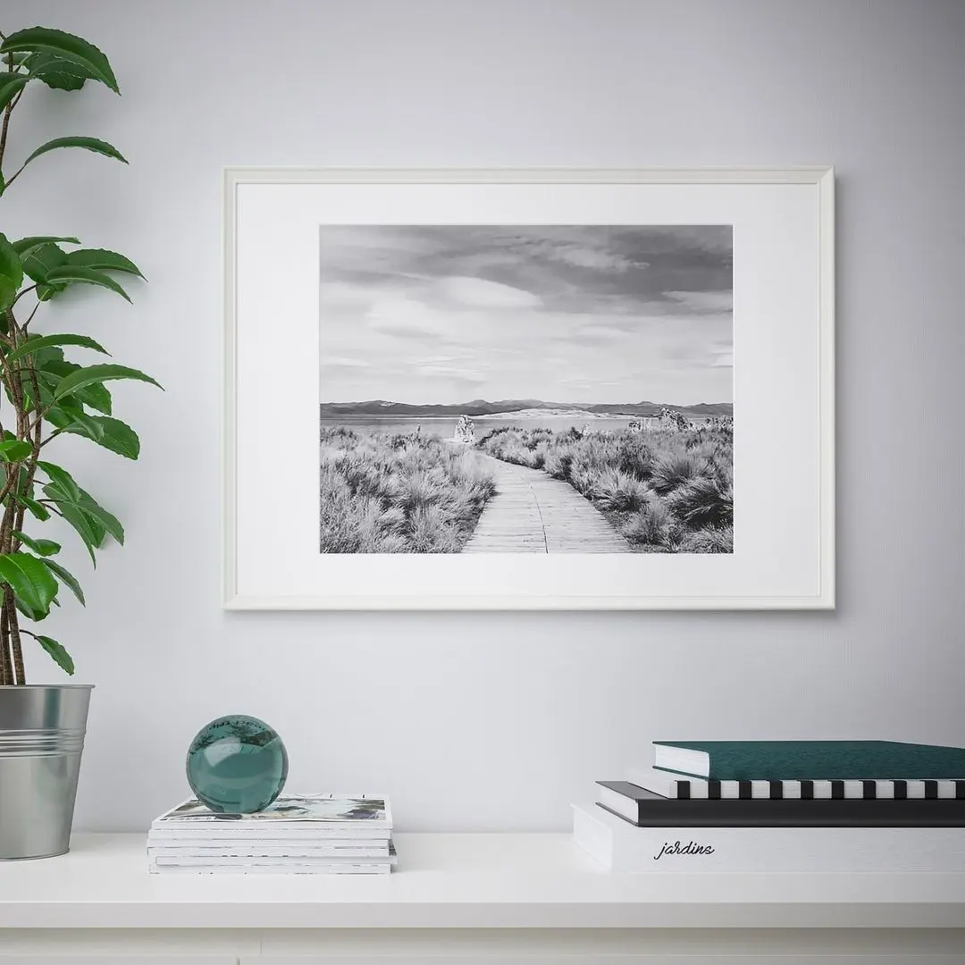 Rama foto Ikea Knoppang 50x70 (Alb) - 3