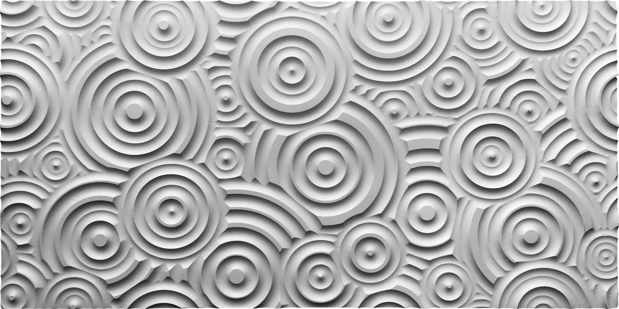 Panou decorativ de perete Klinker House MDF Pannel Nr.4 (White)