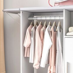 Masa de calcat Homcom 831-639V80WT 127x99x42.5 cm (White) Thumb