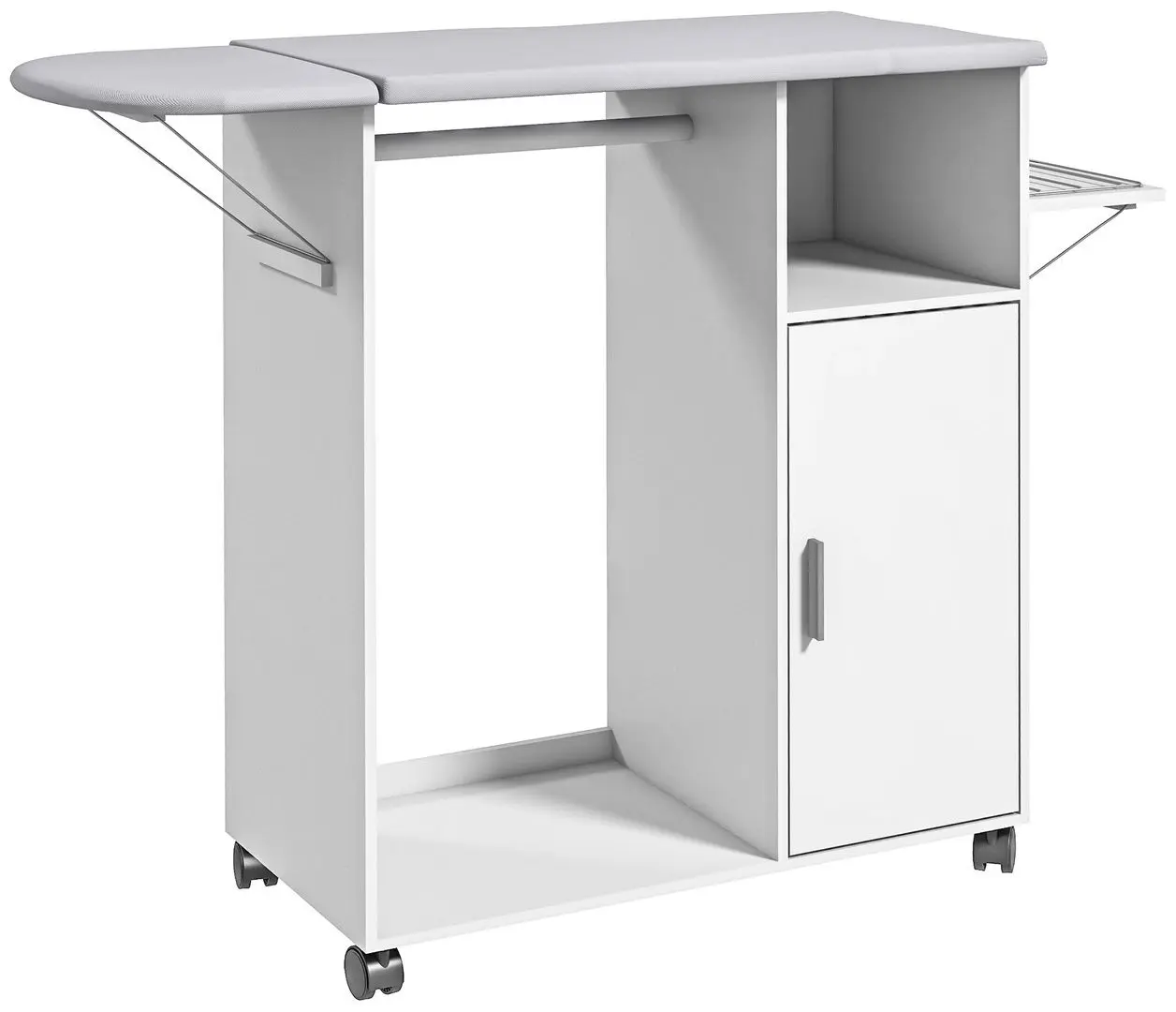 Masa de calcat Homcom 831-639V80WT 127x99x42.5 cm (White)