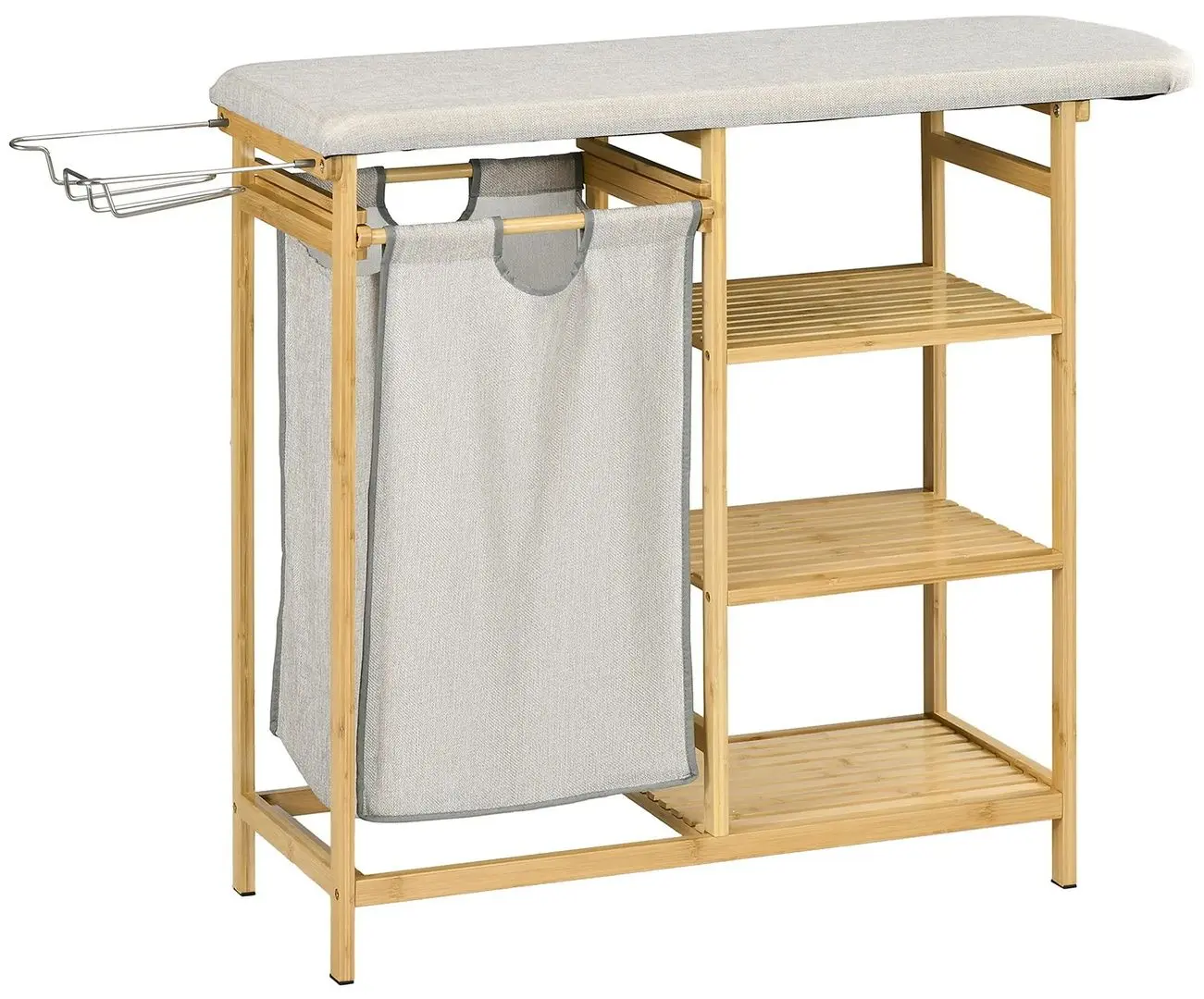 Masa de calcat Homcom 850-302V00ND 113x34x82 cm (Grey/Oak)