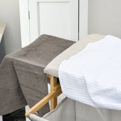 Masa de calcat Homcom 850-302V00ND 113x34x82 cm (Grey/Oak) Thumb