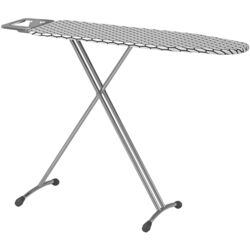 Masa de calcat Ikea Danka 120x37 (Alb/Negru/Crom)