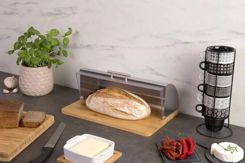 Cutie de paine 5Five 103601 (Inox/Bamboo)