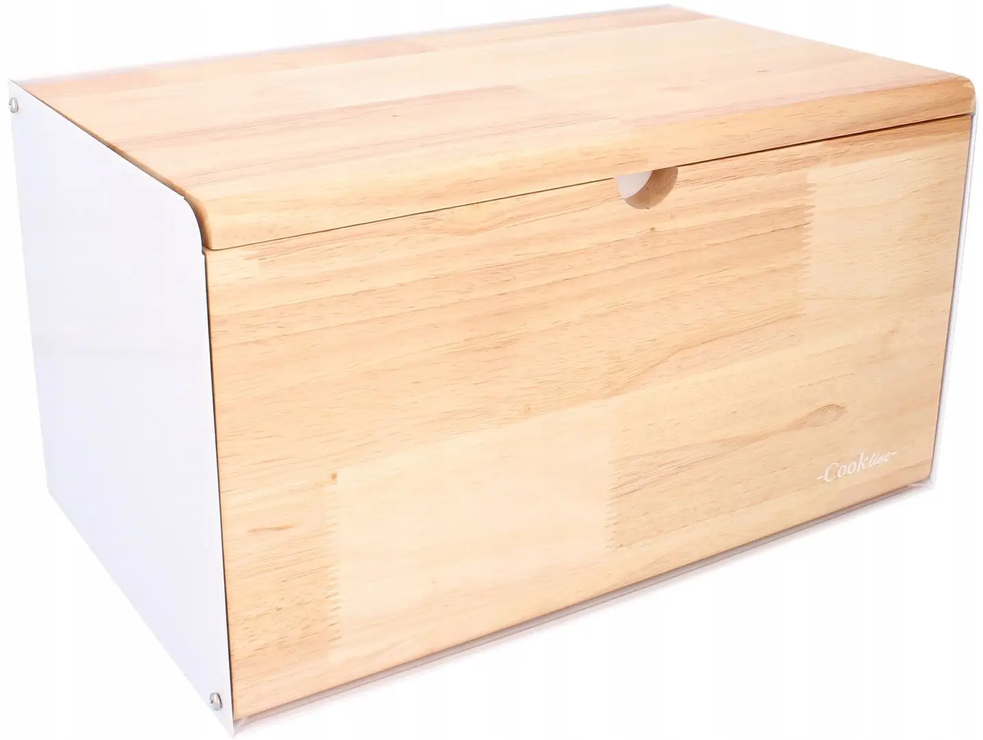 Хлебница Cook Line Basilico NEL5095 (White/Bamboo)